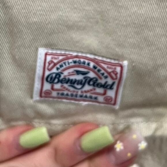 Benny Gold Anti-Work Wear Vintage Button Up Cotton Collared Shirt Size Small - Picture 6 of 7